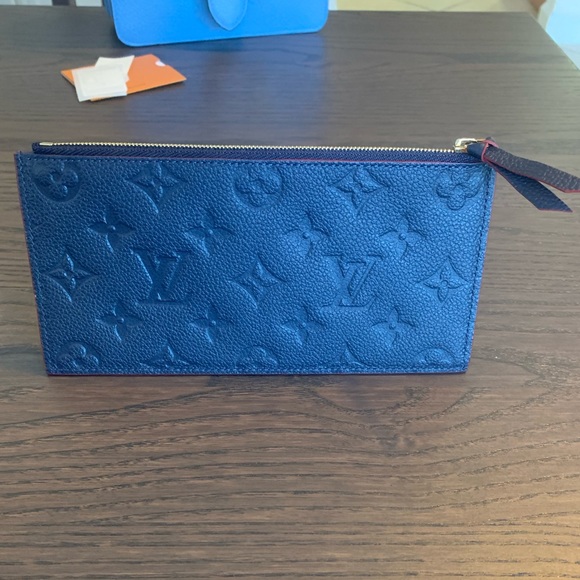 Louis Vuitton Handbags - Louis Vuitton Felicie Marine empreinte zippy pouch